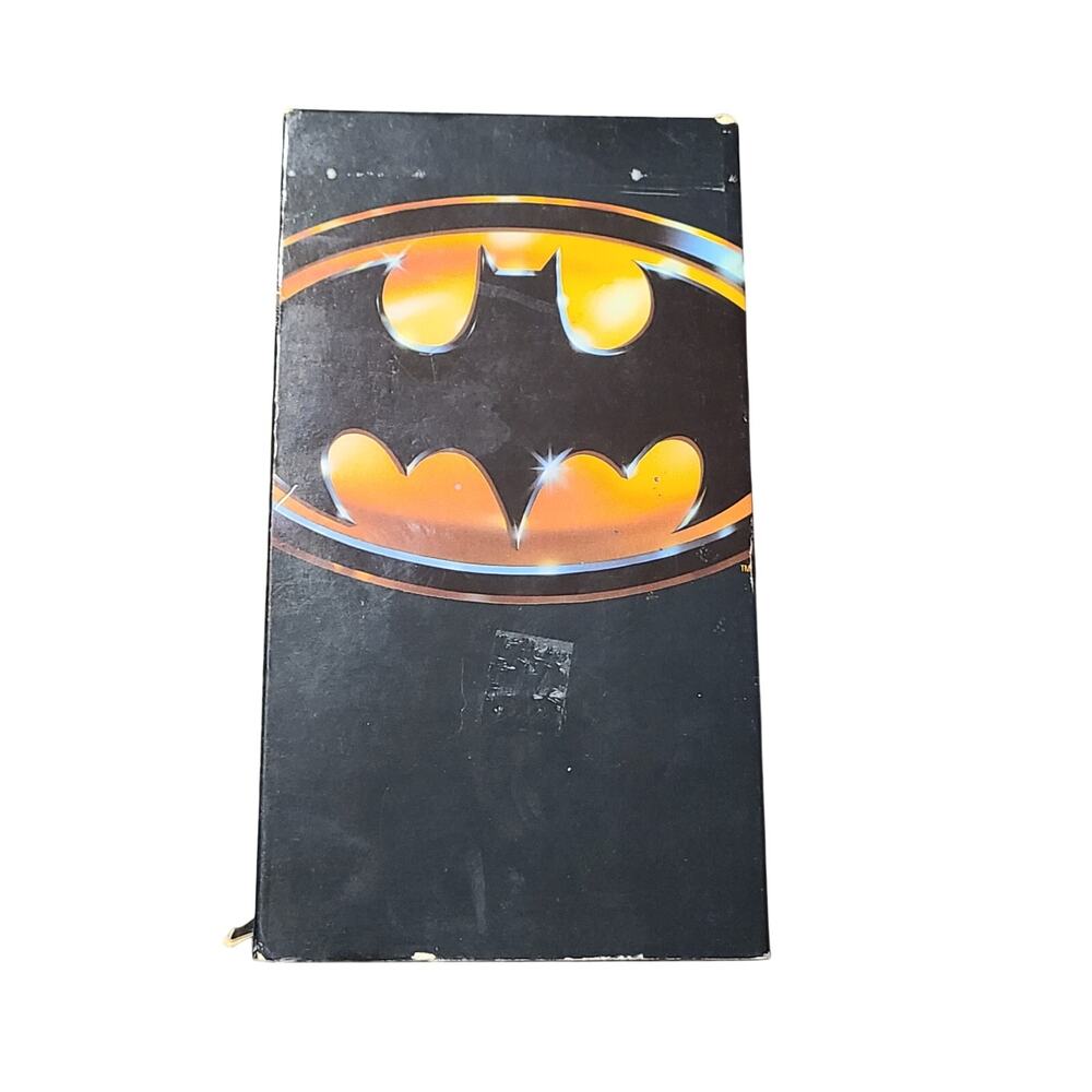 Batman VHS 1989 Tape Original Release Tim Burton Jack Nicholson Michael Keaton